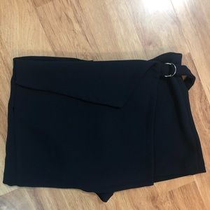 Zara Navy Skort